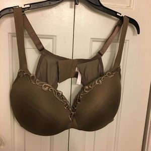 Cacique "Balconette" Bra with Lace Accent 44C